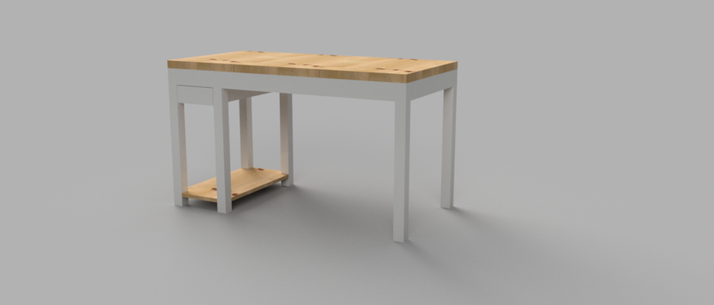 desk rendered